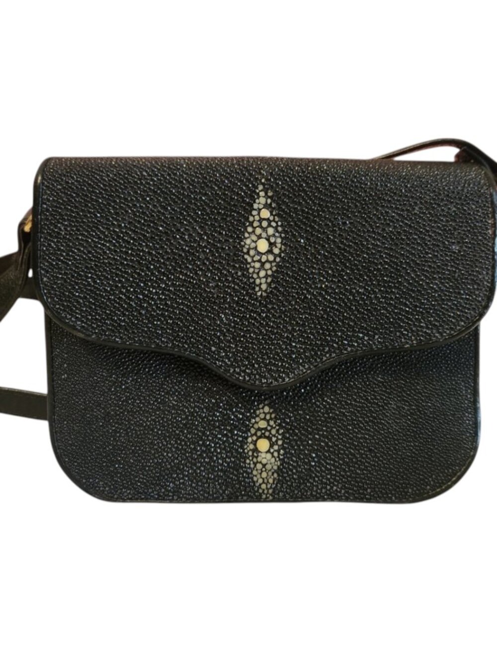 Vintage Cindy Scott Stingray Crossbody Bag Shoulder Bag